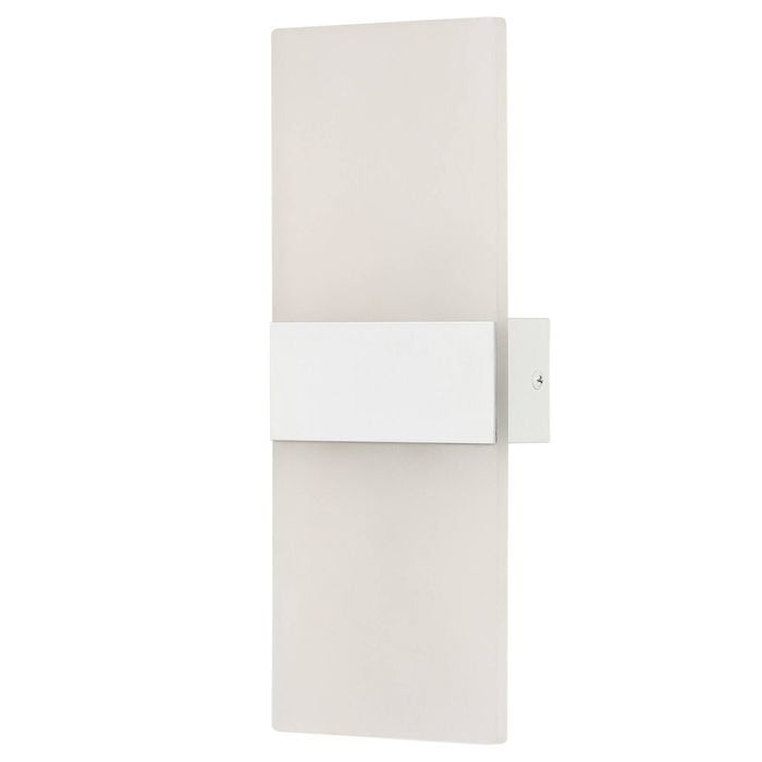 Brilliant 29cm White Matt LED Modern Wisher Wall Light