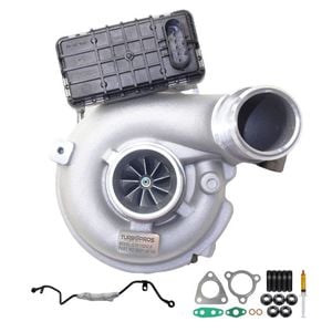 Upgrade Billet Turbo Charger With Genuine Oil Feed Pipe For Hyundai Santa Fe D4hb 2.2l 2009 Onwards