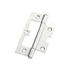 Lane 90mm Polished Chrome Easy Fit Fixed Pin Hinge - 20 Pack