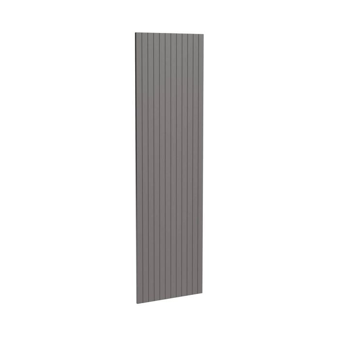 Kaboodle 600mm Smoked Grey V-Groove Pantry Door