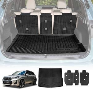 Boot Liner Back Seat Protector for BMW X1 U11 Series 2022-Onwards All Weather Heavy Duty Cargo