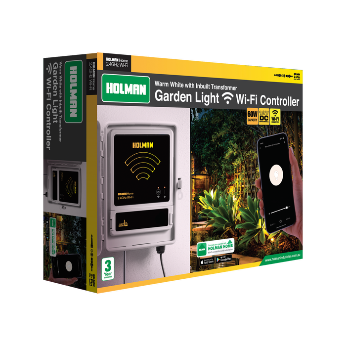 Holman Warm White Wi-Fi Garden Light Controller