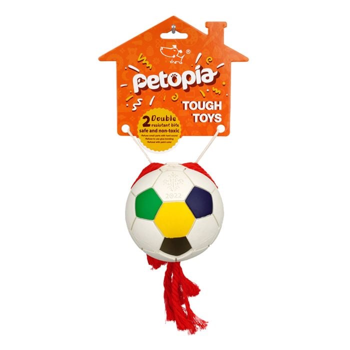 Petopia Ultra Tough Dog Toy Football Game Small 1 Pack