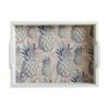Rayell Pineapple Food Serving Tray Pink 40x30x6cm
