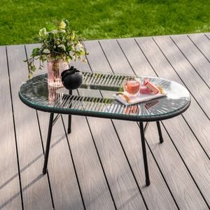 Mimosa Black Butterfly Coffee Table