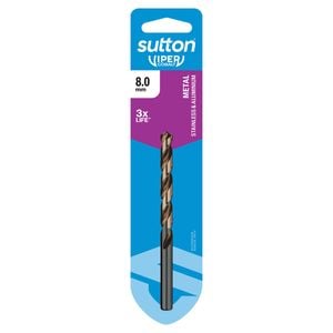 Sutton Tools 8.0mm Viper Cobalt Jobber Drill Bit