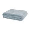 Bambury Large Microplush Comfy Throw Rug/blanket Steel Blue 170x130cm