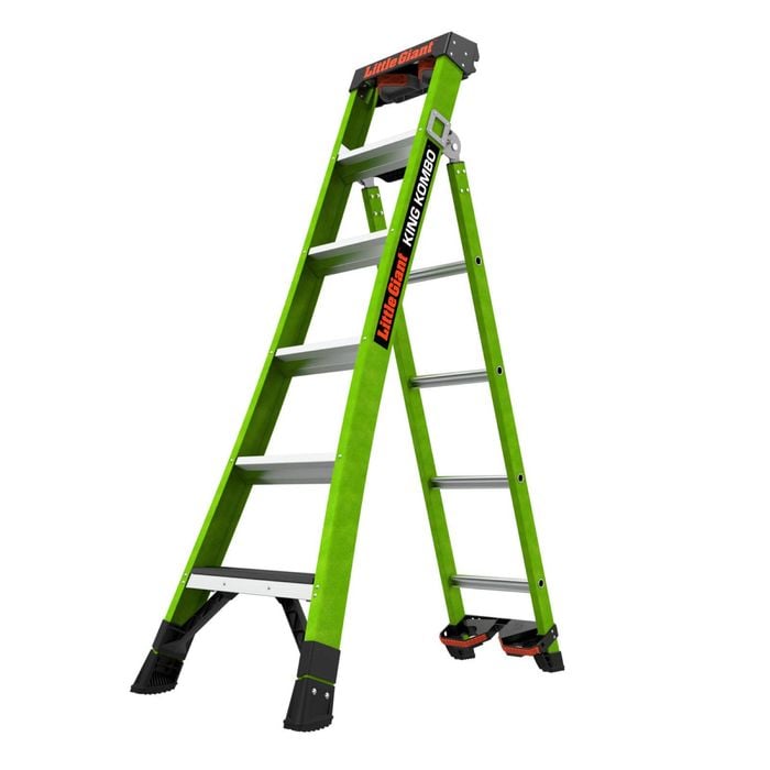 Little Giant Industrial FG 3-In-1 LG 6 Step Ladder King Kombo 2.0