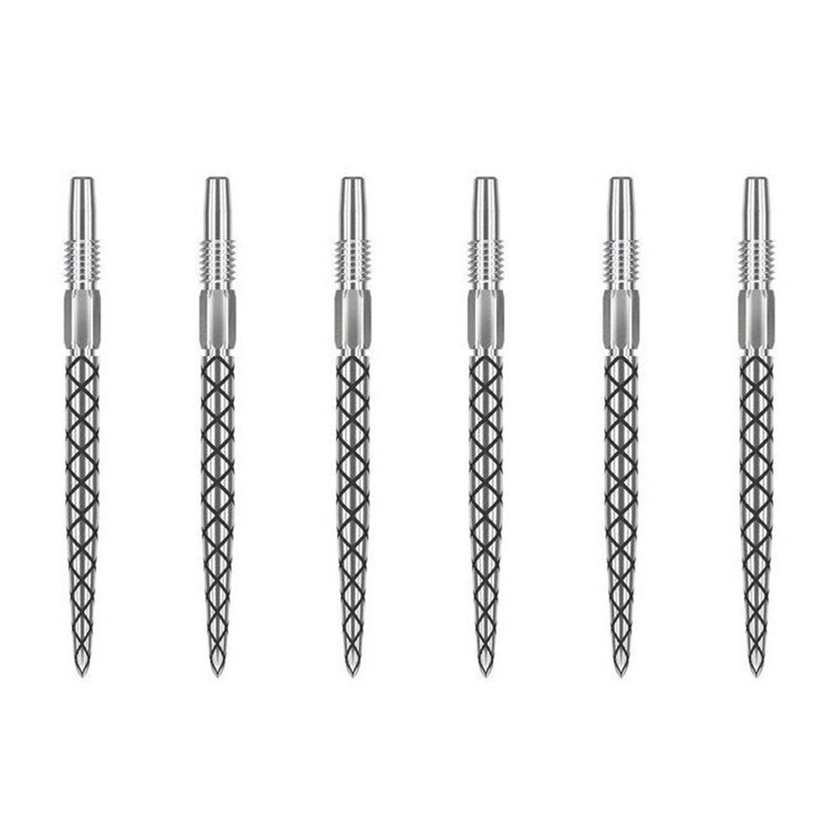 Pointes Swiss Diamond Pro Target – Acier Trempé, Gravure Laser, Système Swiss Point, 40 Mm