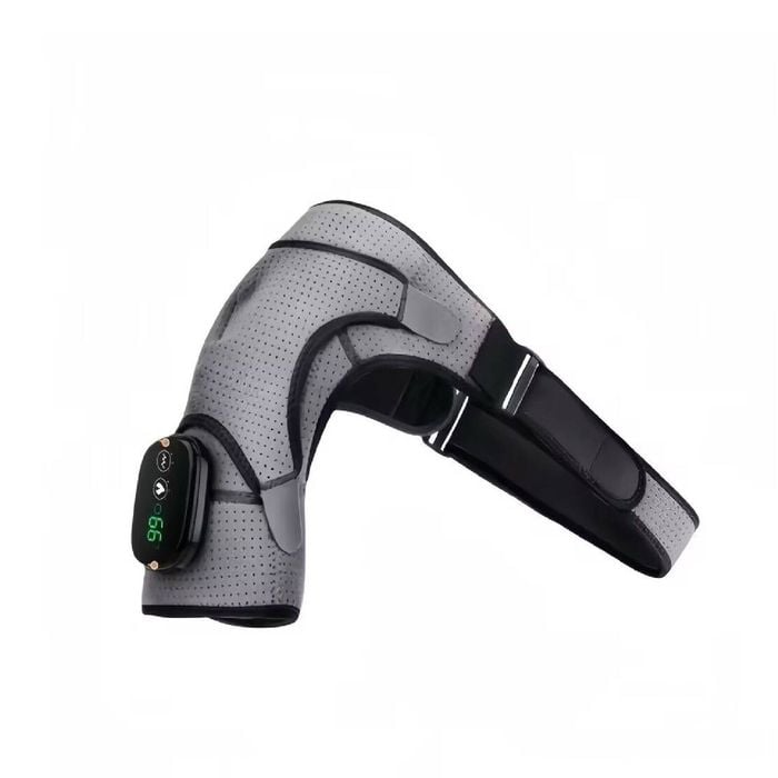 Provecta Rechargeable Heated Shoulder Brace Massager With Compression Support Wrap