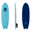 Summer Vibes Fish 6'6 Softboard - Blue Blue