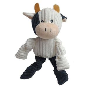 Paw Play 30cm Cow Pet Chew Toy Plush w/ Squeaker