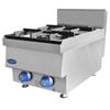Cookrite LPG Gas Bench top 2 Open Burner Cooktop