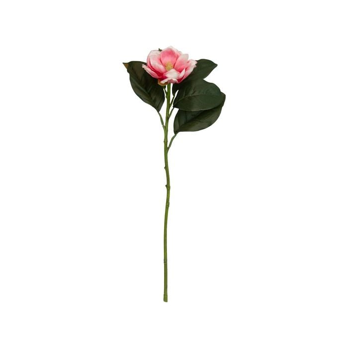 70cm Pink Magnolia Artificial Flower - Pink