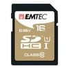 Emtec SD Memory Card 16GB Class 10 - Gold [ECMSD16GHC10GP]