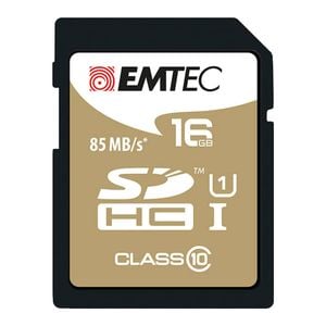 Emtec SD Memory Card 16GB Class 10 - Gold [ECMSD16GHC10GP]
