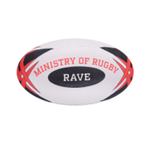 STRADIA Rave Size 5 Rugby Union Ball - All-Conditions Play with World's Best Grip Technology