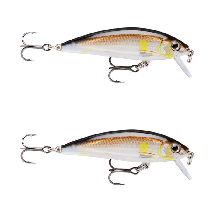 2x Rapala 7cm X Rap Countdown Sinking Minnow Fishing Lures - Ayu