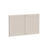 Kaboodle 800mm Cannellini Country Farmhouse Sink Doors - 2 Pack