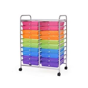 Costway 6-tier Rolling Storage Trolley