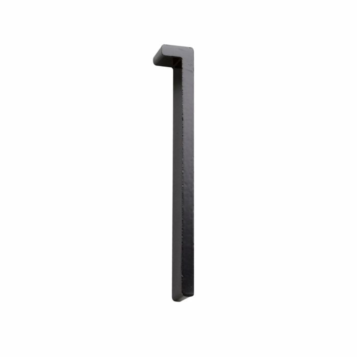 Sandleford 120mm Black Slimline House Number 1