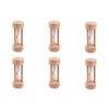 6PK Appetito Natural Wood Egg Timer Home Kitchen Cooking