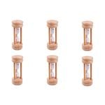 6PK Appetito Natural Wood Egg Timer Home Kitchen Cooking