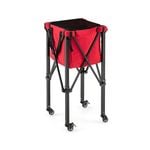 Costway Tennis Ball Trolley 160 Balls Coaching Teaching Basket Cart Foldable