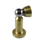 Adoored Brushed Brass Sphere Magnetic Door Stop
