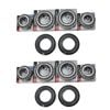 4x Wheel Bearing Kits For Selected Kara Kar Double Axle Float | Lm67048/10 Lm12749/10