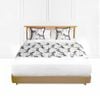 SOGA 1.8m Light Luxury Zebra Vintage Bed Runner Set of 3