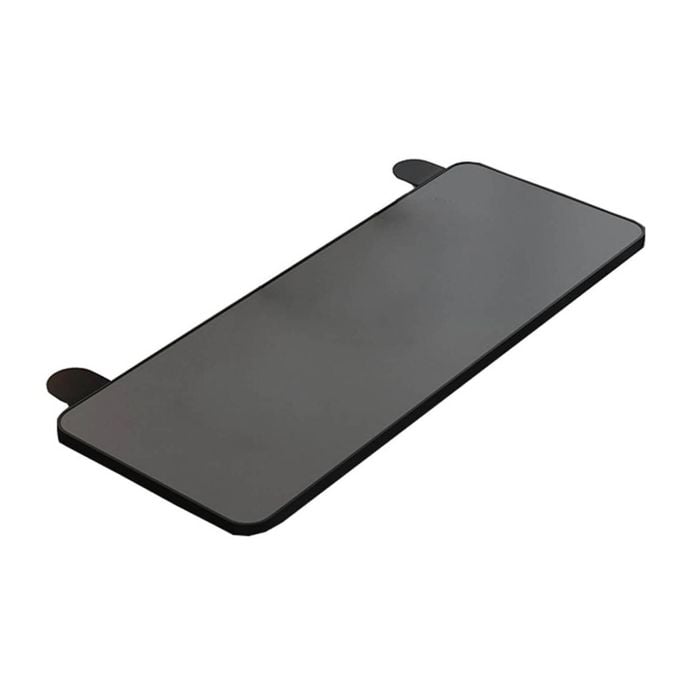 Tooleroo Folding Tray Desk Extender - Clamp-on Table Extension Shelf Black