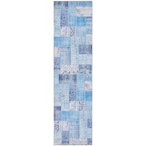 The Rug Connection Beacon 121 Blue 300x80cm - Medium Runner Indoor Rug