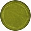 Handtufted Wool Rug-unique 6445-garden Green-160x160cm