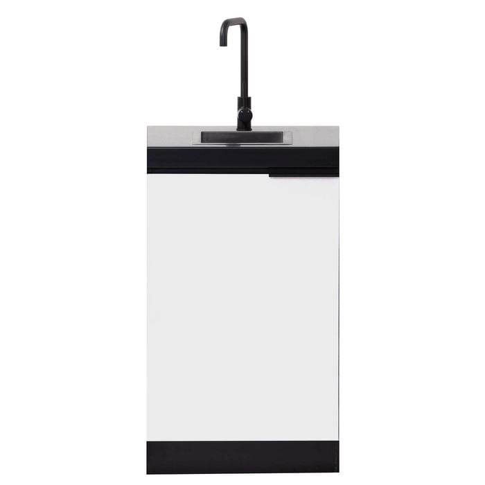 AlfrescoPlus 550mm Arctic White Single Sink Module
