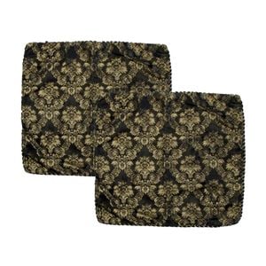 Hyde Park Pair of Louise Jacquard European Pillowcases 65 x 65 cm