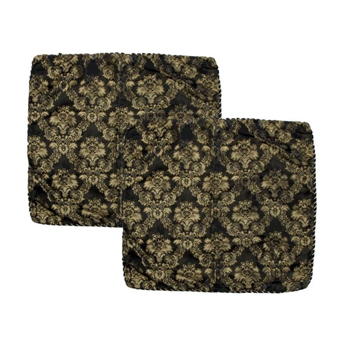 Hyde Park Pair of Louise Jacquard European Pillowcases 65 x 65 cm