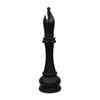 1.4m Black Bishop From Lifesize Fibreglass Resin Chess Set