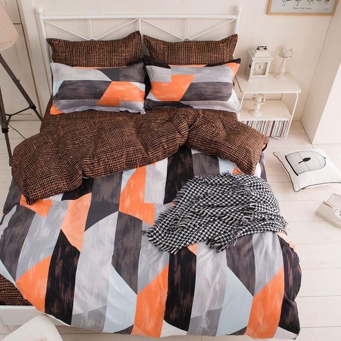 Fabric Fantastic Findia King Size Quilt/doona/duvet Cover Set