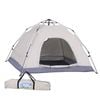 Weisshorn Camping Tent Instant Tent  Pop up 2-3 Person Outdoor Hiking Tents Hiking Beige