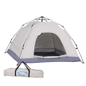 Weisshorn Camping Tent Instant Tent  Pop up 2-3 Person Outdoor Hiking Tents Hiking Beige