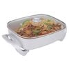 Healthy Choice Copper Electric Fry Pan For Cooking, 7.9l Capacity, Non-stick