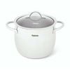 Fissman Stockpot Vivien Series Stainless Steel With Glass Lid 5.7L