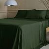 Bedding Co. Organic Bamboo Sheet Set Soft 350TC Olive King