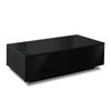 Artiss 4 Drawers Coffee Table Black