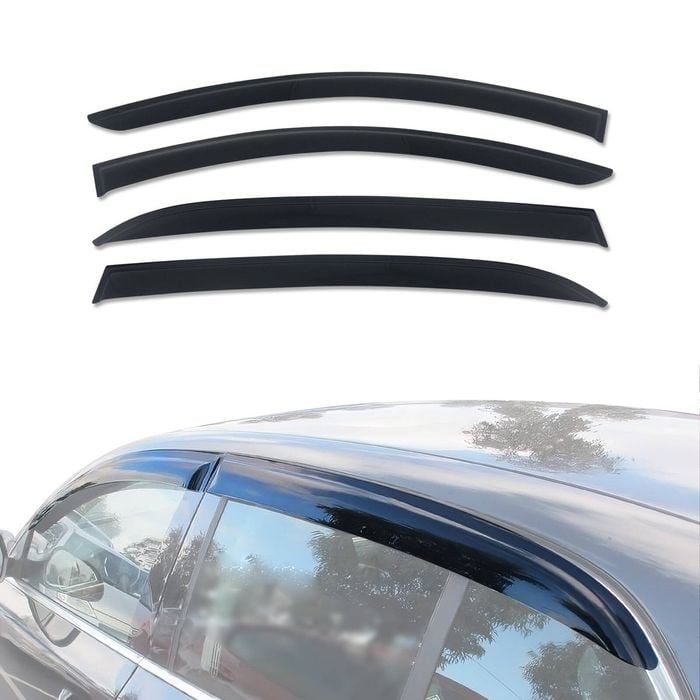 AUSGO Weather Shields For Skoda Superb Sedan 2008-2015 Weathershields Window Visors Wind Deflectors