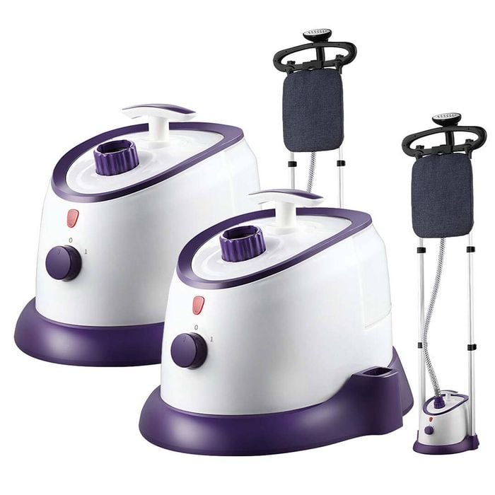 SOGA 2X Garment Steamers Twin Pole 1800W 1700m -Purple