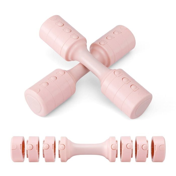 Everfit 2x2.5kg Adjustable Dumbbell Set