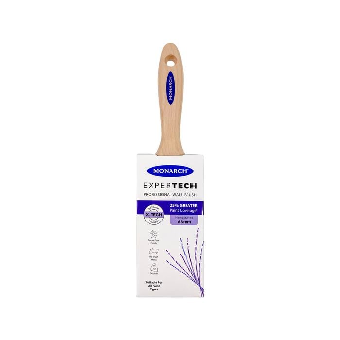 Monarch Expertech 63mm X-Tech Wall Paint Brush