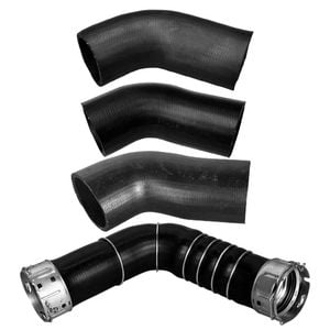 Hot Side & Cold Side Intercooler Hoses For Nissan Navara D40 St-x 550 V9x V6 3.0l